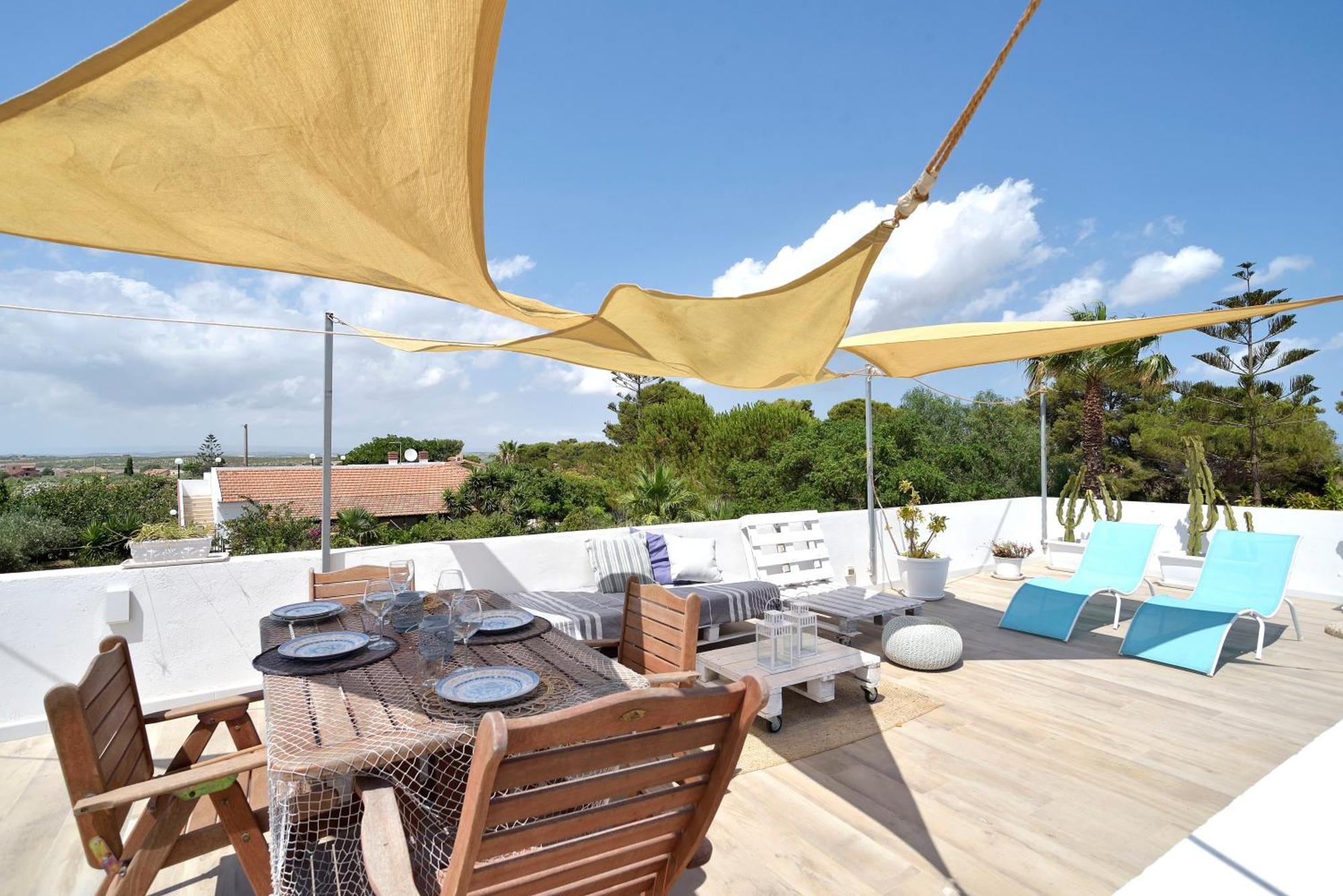 Romantic House Terrazza Vista Mare Santa Maria Del Focallo Habitación foto